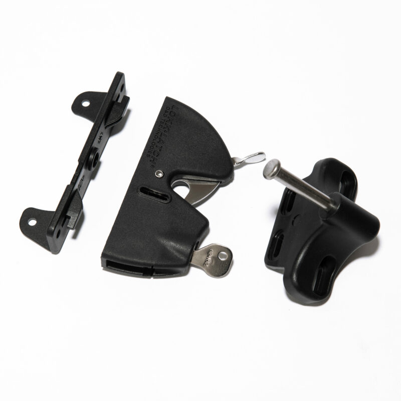 Gate lock and latch for Vinyl Solutions gate