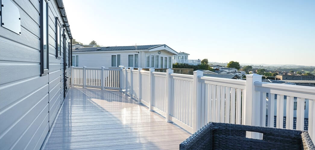 holiday home decking